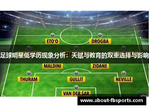 足球明星低学历现象分析：天赋与教育的双重选择与影响